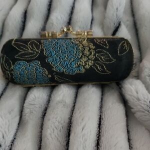 Black, blue & brown Lipstick Holder